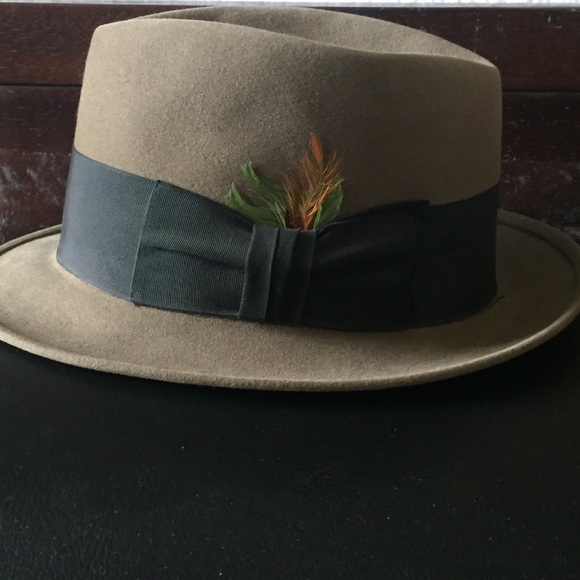 VINTAGE Dobbs Fifth Avenue New York Fedora Hat⚜️ main image 7